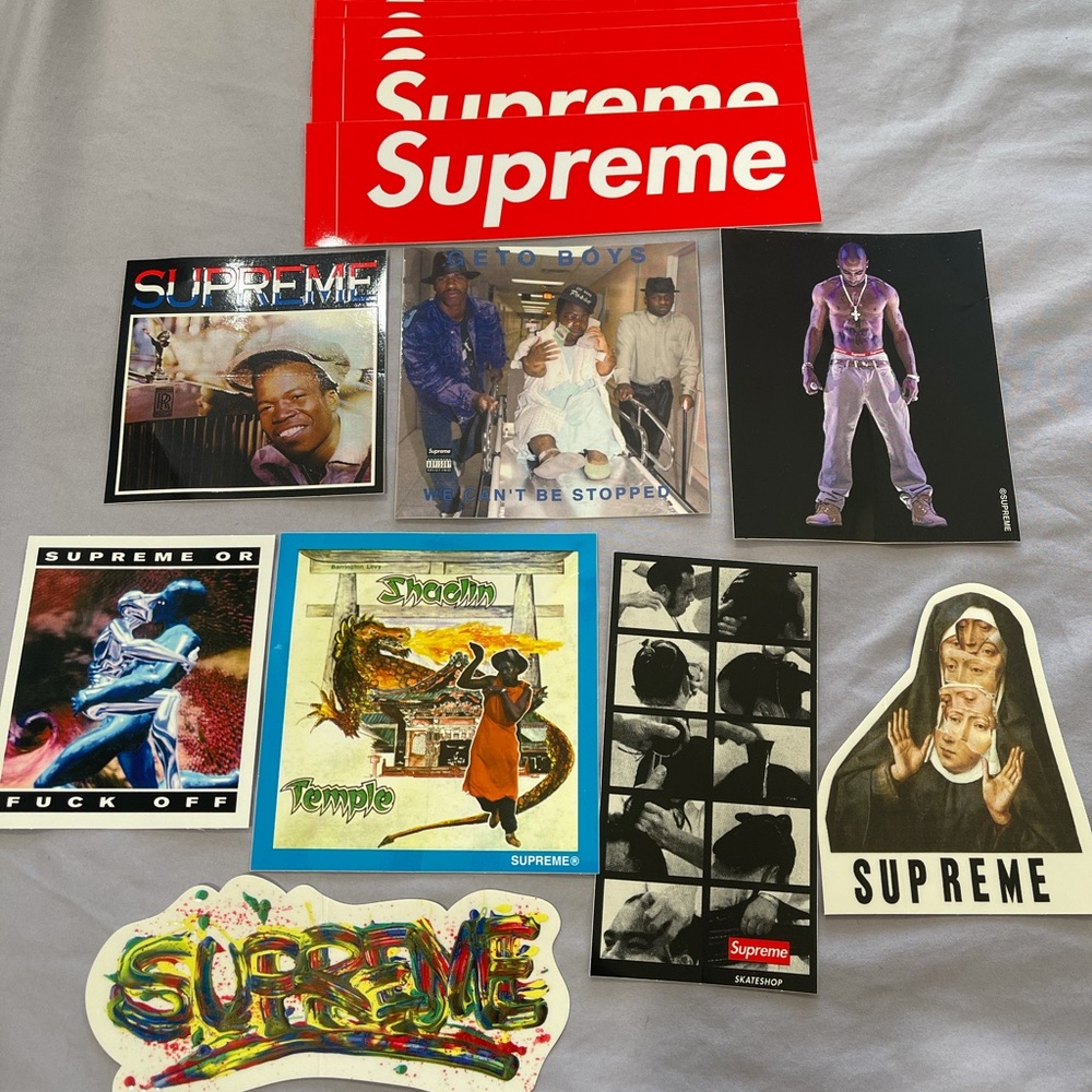Supreme Stickers